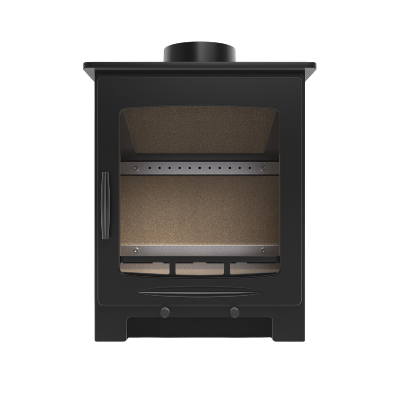 Tiverton 5kW wood burning stove — supplied and installed by Watmore's Woodburners, Norfolk
